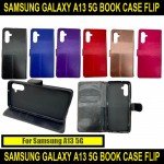 Book Case Flip Cover with Strap Leather For Samsung Galaxy A13 5G SM-A136U Slim Fit Look
